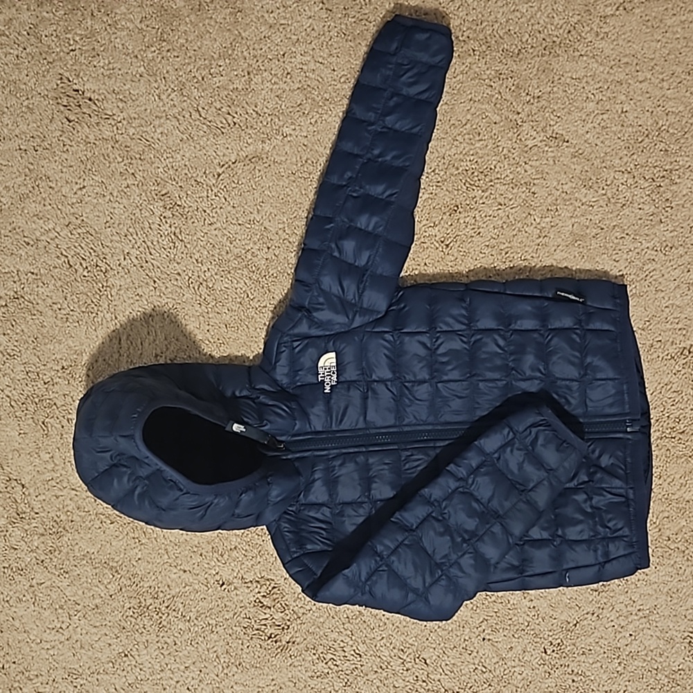Blue 3T The North Face coat